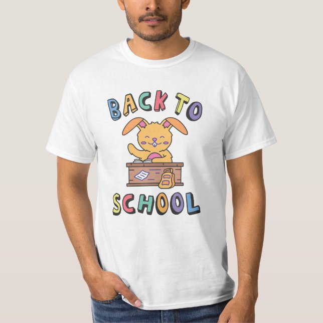 T-shirt Retour à l'école (Devant)