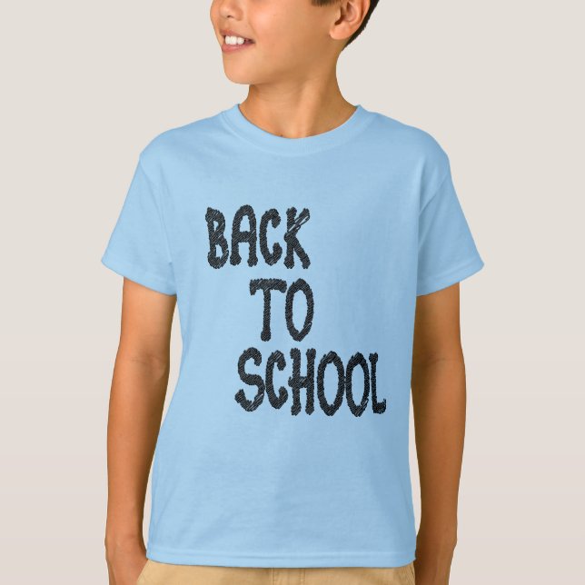 T-shirt Retour à l'école (Devant)