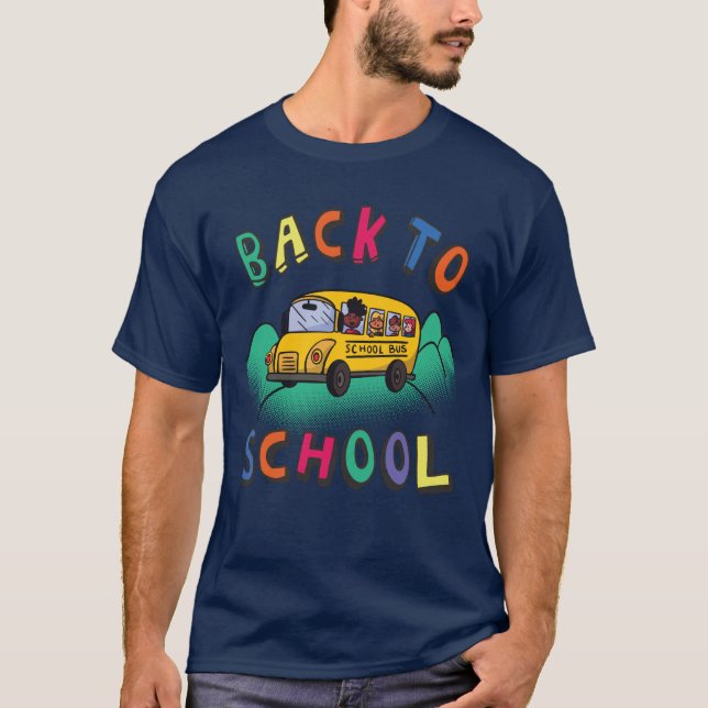 T-shirt Retour à l'école (Devant)