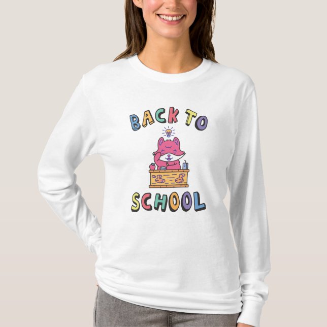 T-shirt Retour à l'école (Devant)