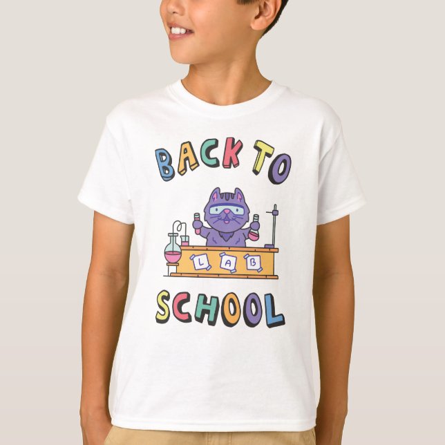 T-shirt Retour à l'école (Devant)