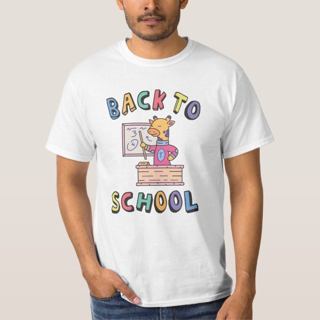 T-shirt Retour à l'école (Devant)