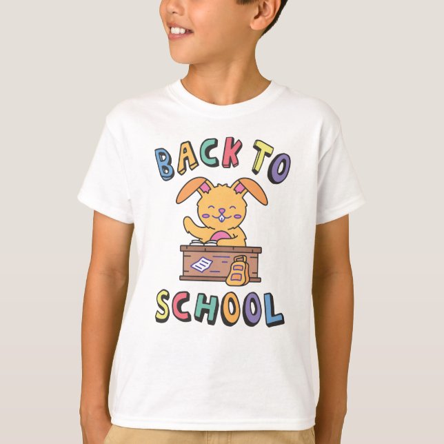 T-shirt Retour à l'école (Devant)