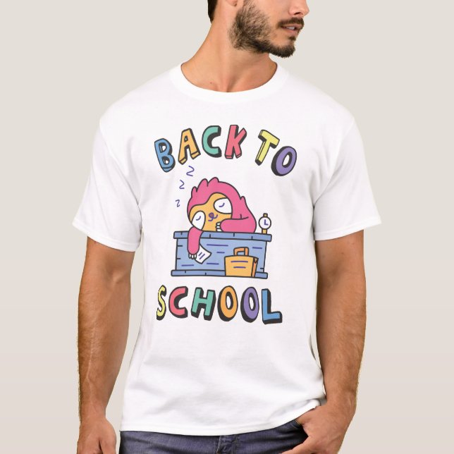 T-shirt Retour à l'école (Devant)