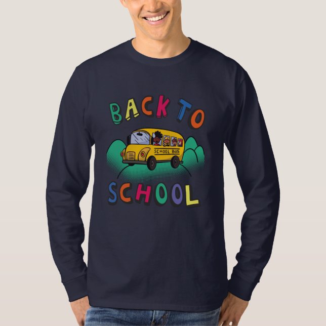 T-shirt Retour à l'école (Devant)