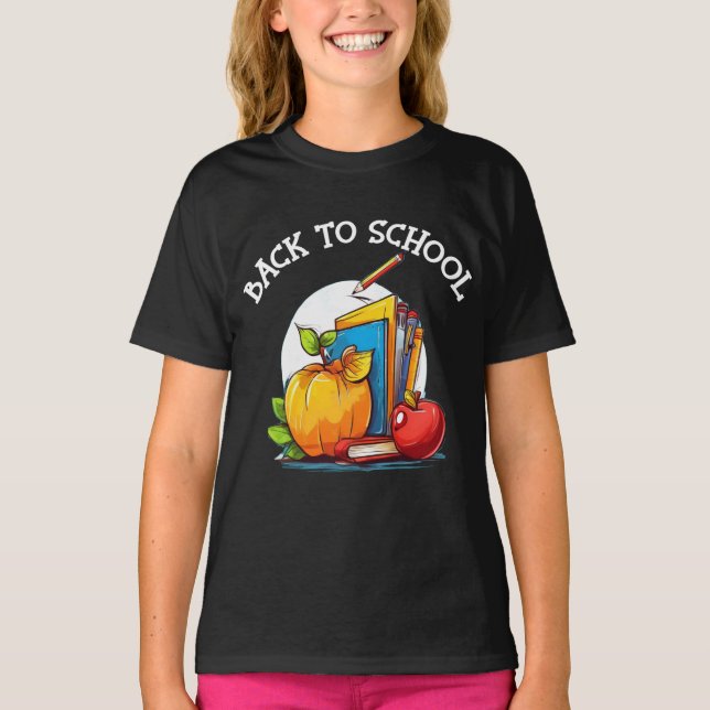 T-shirt Retour à l'école (Devant)