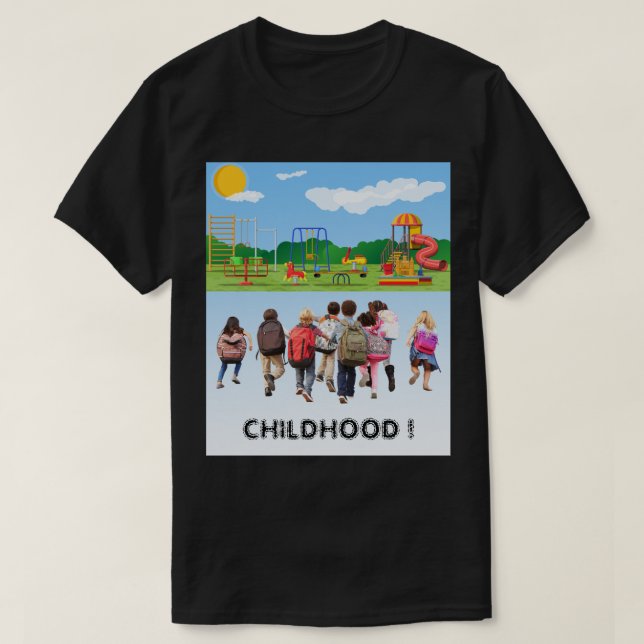T-Shirt Retour à l'école (Design devant)