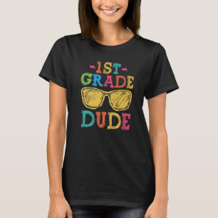 T-shirt Retour à l'école 1ère année Dué Premier jour Ensei