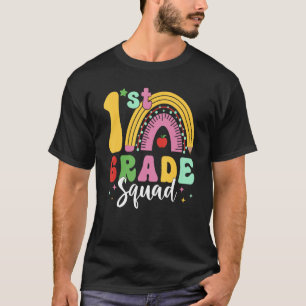T-shirt Retour à l'école 1ère année équipe filles garçons