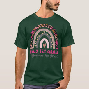 T-shirt Retour à l'école 1re année 1er jour de première an