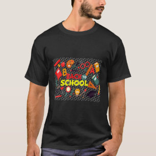 T-shirt Retour À L'École 2020 Masque Visage Enseignant Et