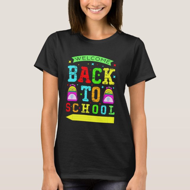 T-shirt Retour À L'École 2024 (Devant)