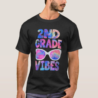 T-shirt Retour à l'école 2e année ambiance premier jour en