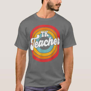 T-shirt Retour à l'école 80s Équipe enseignant, Retro Vint