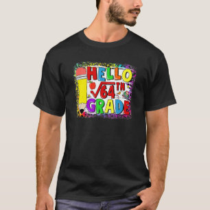 T-shirt Retour à l'école 8e année Racine carrée de 64 Math