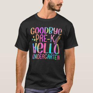 T-shirt Retour À L'École Adieu Pré K Bonjour Maternelle Te