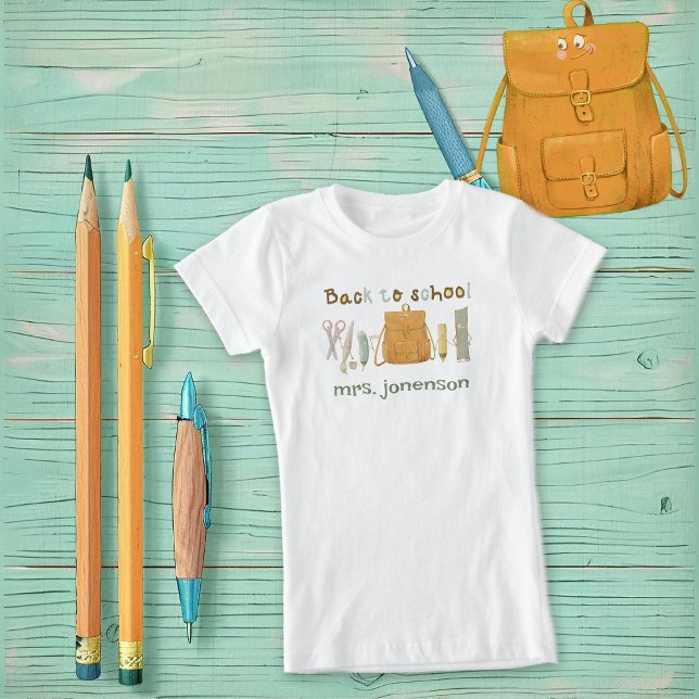 T-Shirt Retour à l'école amis (Créateur téléchargé)