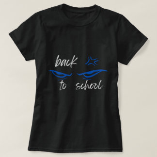 T-shirt Retour à l'école avec une torsion anime imprimé