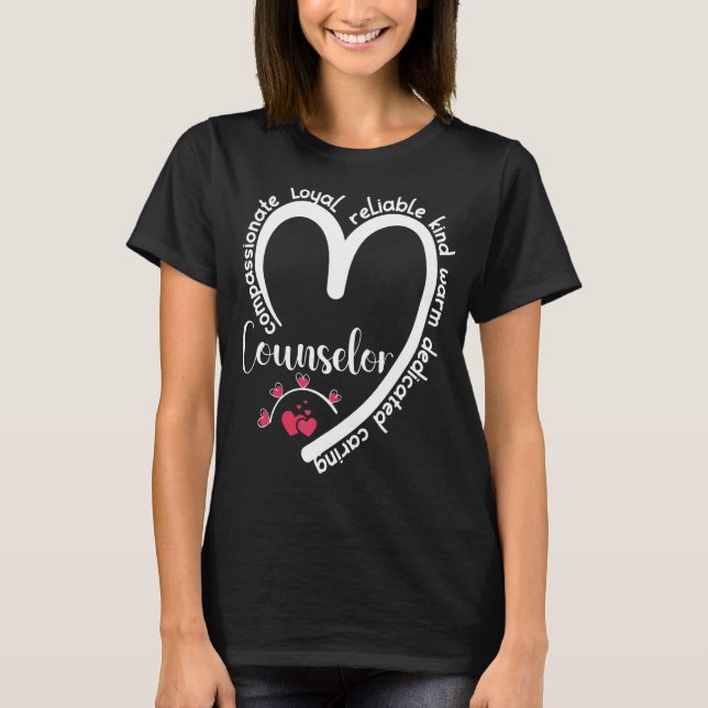 T-shirt Retour à l'école Conseiller orientation scolaire (Devant)