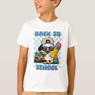 T-shirt "Retour à l'école Cool canard" Enfants