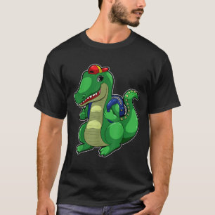 T-shirt Retour à l'école Crocodile mignon Funny Croc Carta