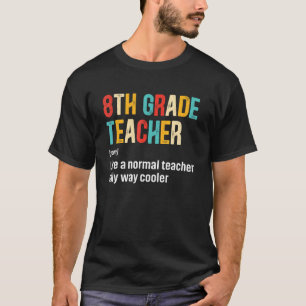 T-shirt Retour à l'école Définition de l'équipe d'enseigna