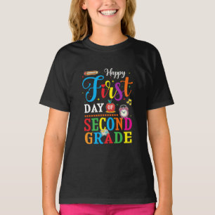 T-shirt Retour à l'école, deuxième année