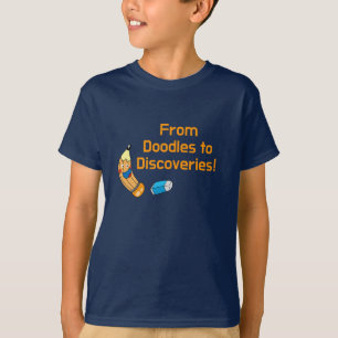 T-shirt Retour à l'école Doodles et découverte