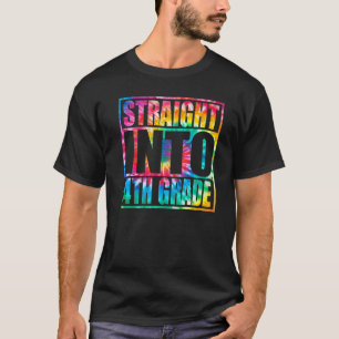 T-shirt Retour À L'École Droit À 4E Année Quatrième Année