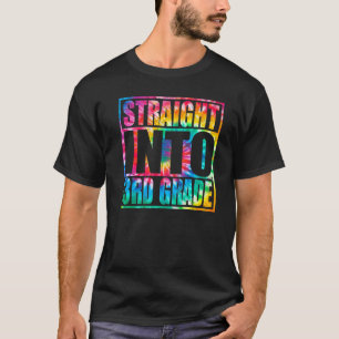 T-shirt Retour À L'École Droit Au 3E Grade Troisième