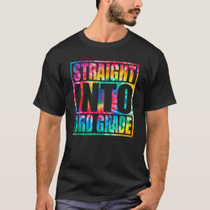 T-shirt Retour À L'École Droit Au 3E Grade Troisième
