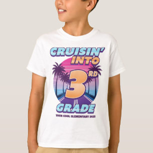 T-shirt Retour à l'école en 3e année