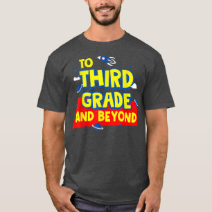 T-shirt Retour À L'École En Troisième Année Et Au-Delà De
