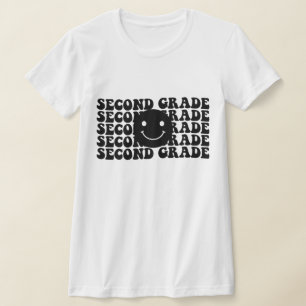 T-shirt Retour à l'école Enseignant de deuxième année