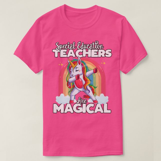 T-shirt Retour à l'école Enseignant de l'éducation spécial (Design devant)