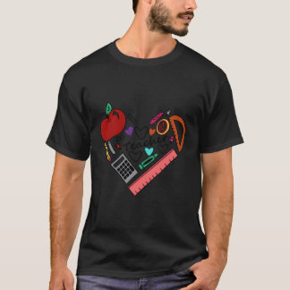 T-shirt Retour À L'École Enseignant Idées Cadeau Enseigner