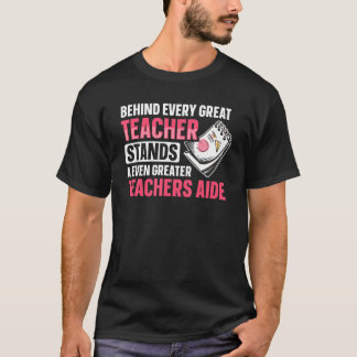 T-shirt Retour à l'école Enseignants Aide pour un enseigna