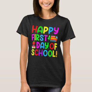 T-shirt Retour à l'école Enseignants Élève Premier Jour D'