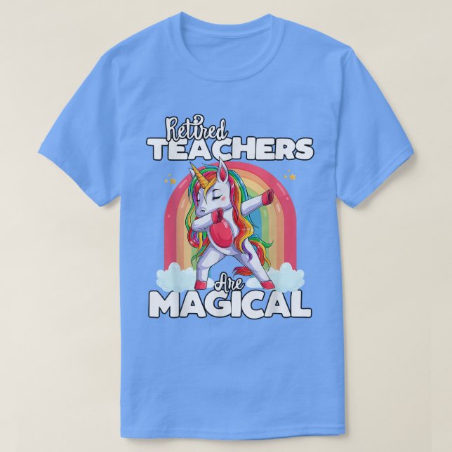 T-shirt Retour à l'école Equipe d'enseignants retraités Un (Design devant)