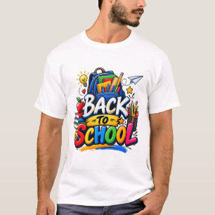 T-Shirt Retour à l'École – Esprit Scolaire & Premi