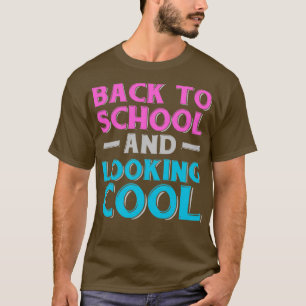 T-shirt Retour à l'école et à la recherche cool enseignant