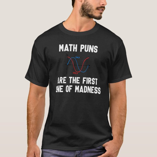 T-shirt Retour À L'École Étudiants Math Puns Premier Sine  (Devant)