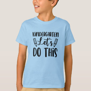 T-shirt Retour à l'école Faisons cette typographie