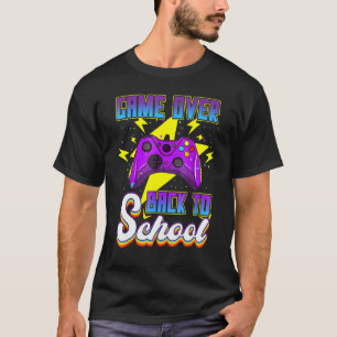 T-shirt Retour à l'école Fin de partie Enseignant Élève C