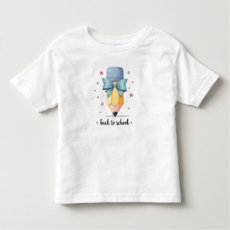 T-shirt retour à l'école garçon chemise, jardin d'