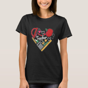 T-shirt Retour à l'école Geek Nerd Mathématiques Sciences