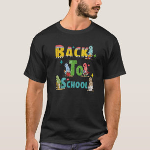 T-shirt Retour à l'école Gnome Design École Primaire Ensei