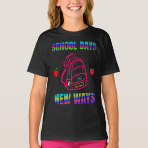 T-shirt Retour à l'école, Journées scolaires Nouvelles faç