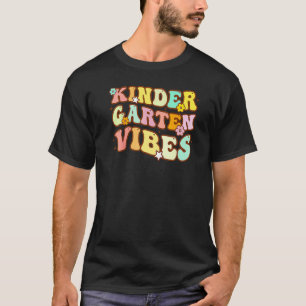 T-shirt Retour à l'école Maternelle Vibes Rétro Enseignant