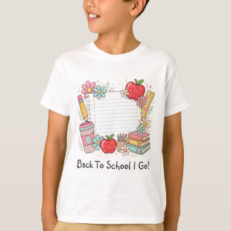 T-shirt Retour à l'école pour les jeunes - Garçons et fill